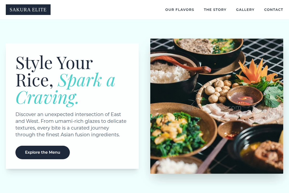 Shop Asian Fusion Food