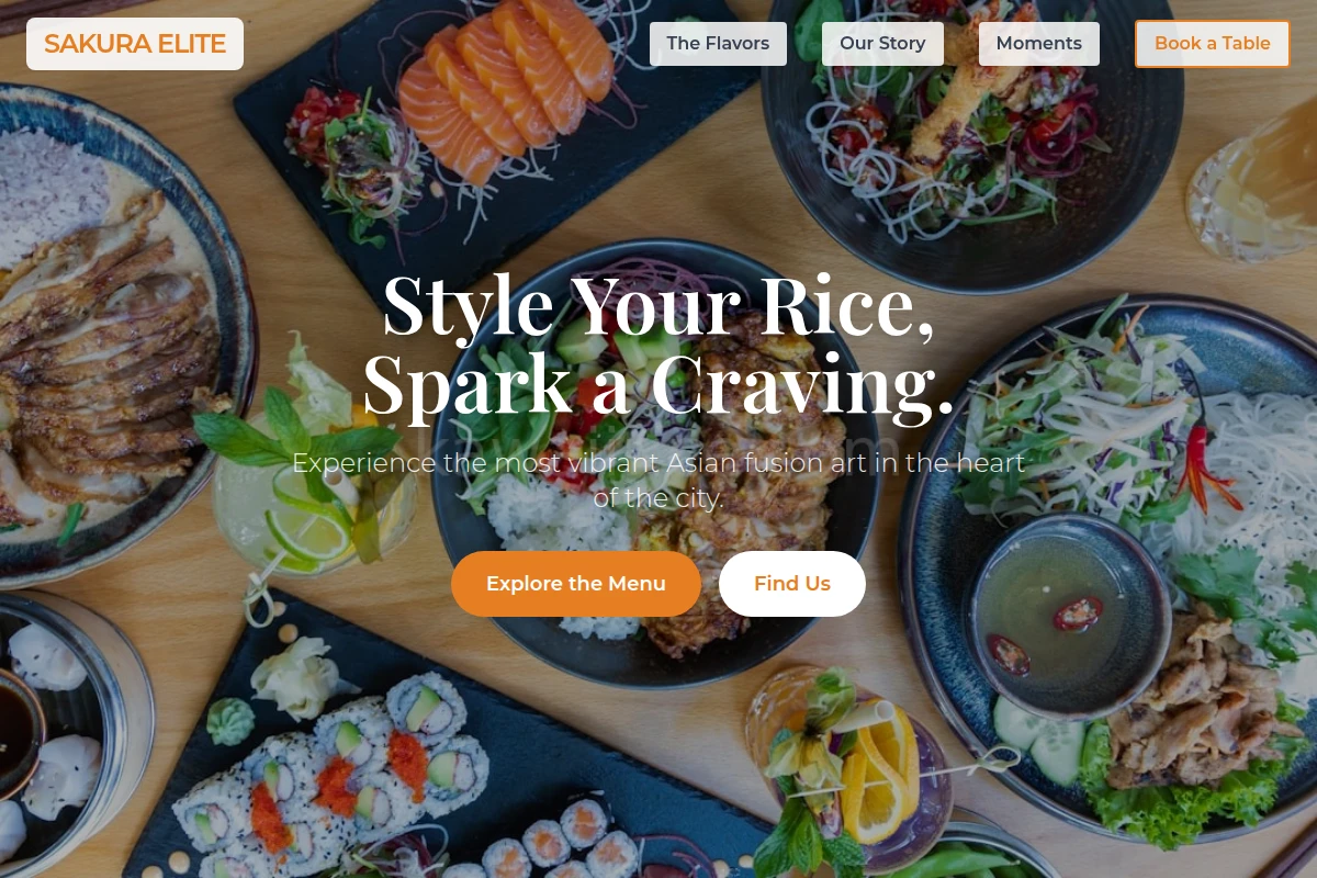 Kawaii Asian Fusion Food