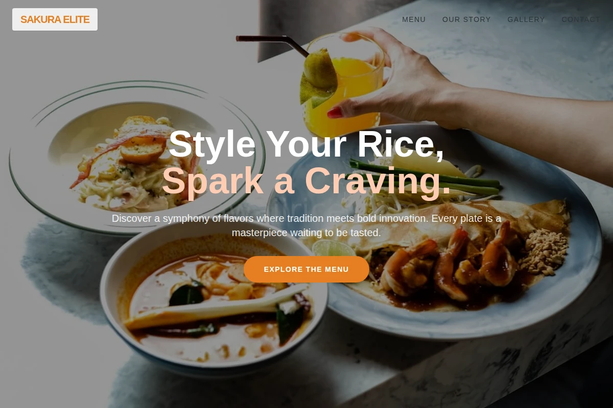 Cute Asian Fusion Food