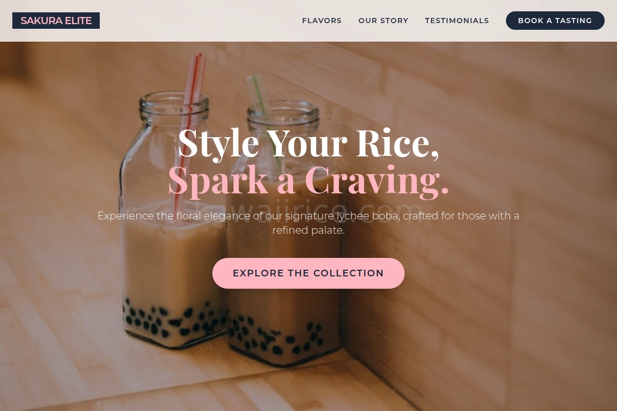 Lychee Boba Shop