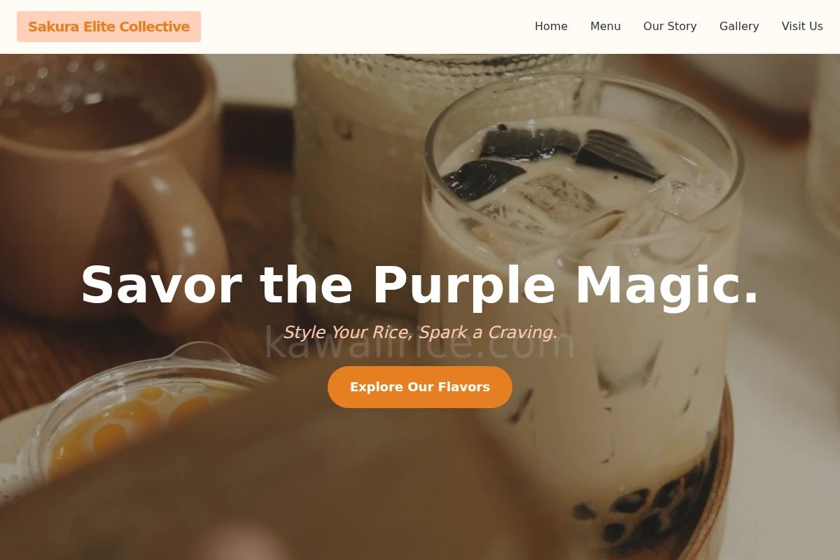 Ube Boba Shop