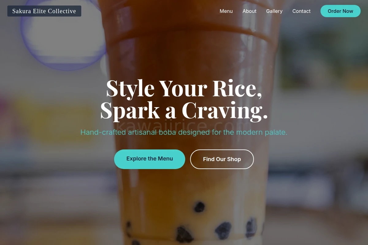 Dainty Boba Shop