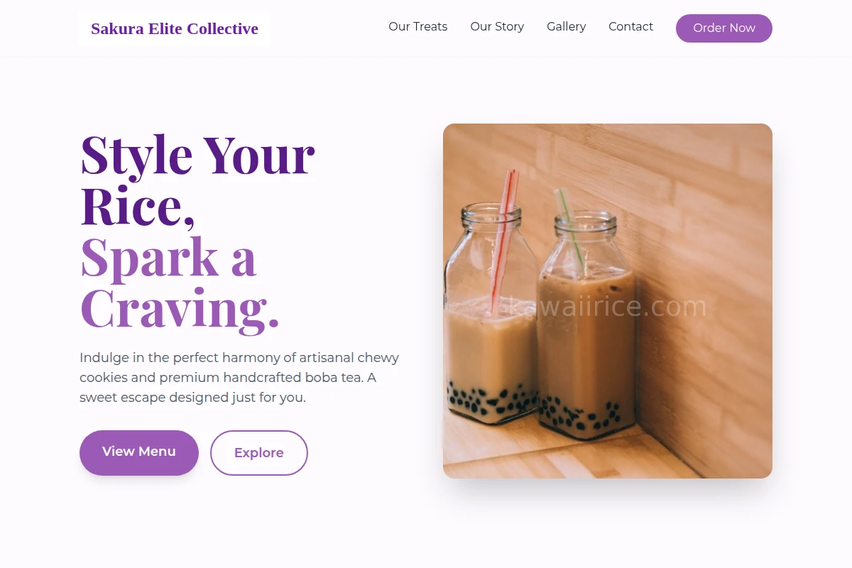 Cookie Boba Shop