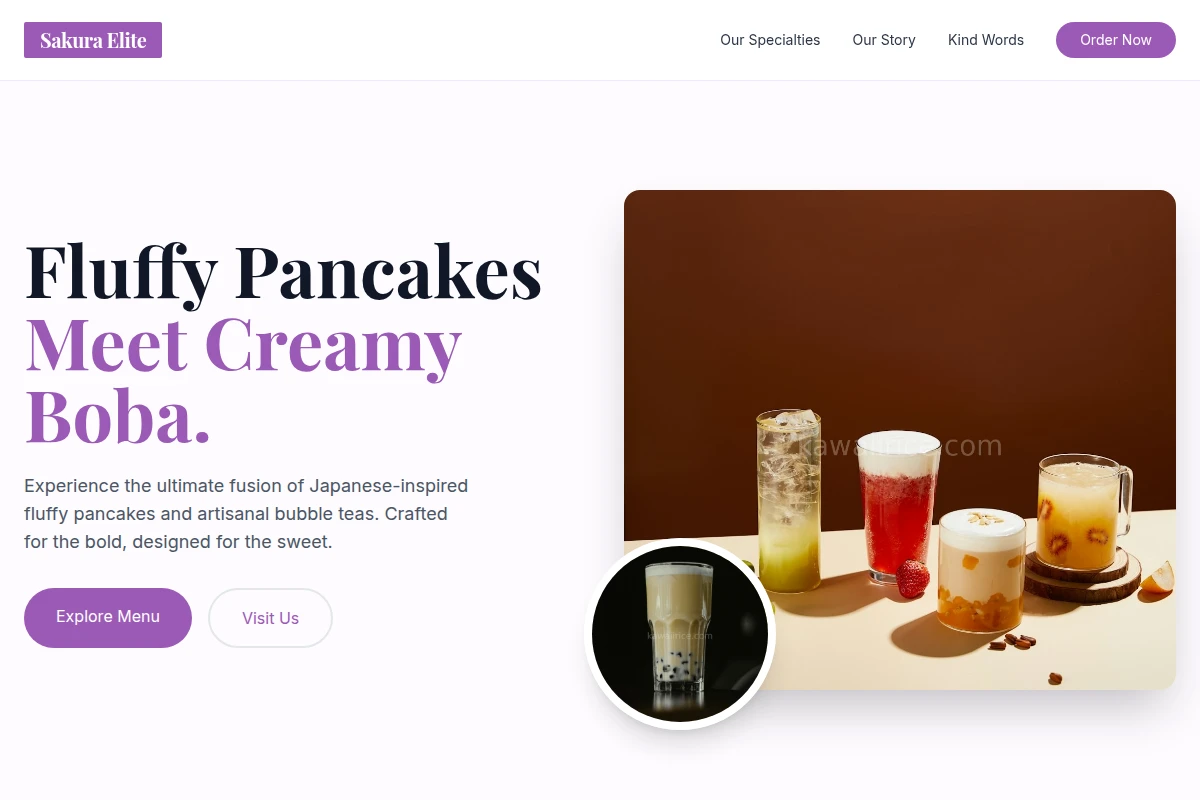 Pancake Boba Shop