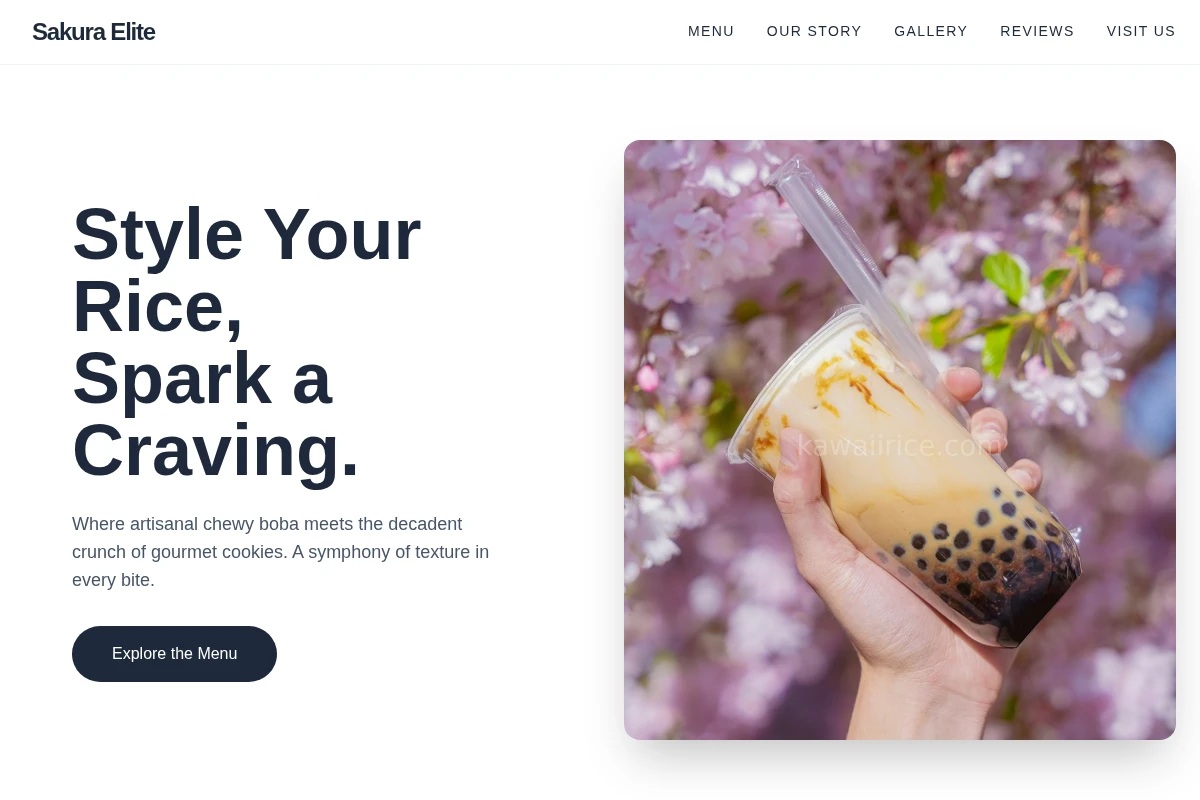 Cookie Boba Shop