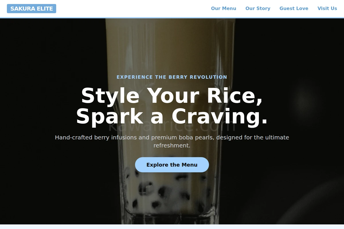 Berry Boba Shop