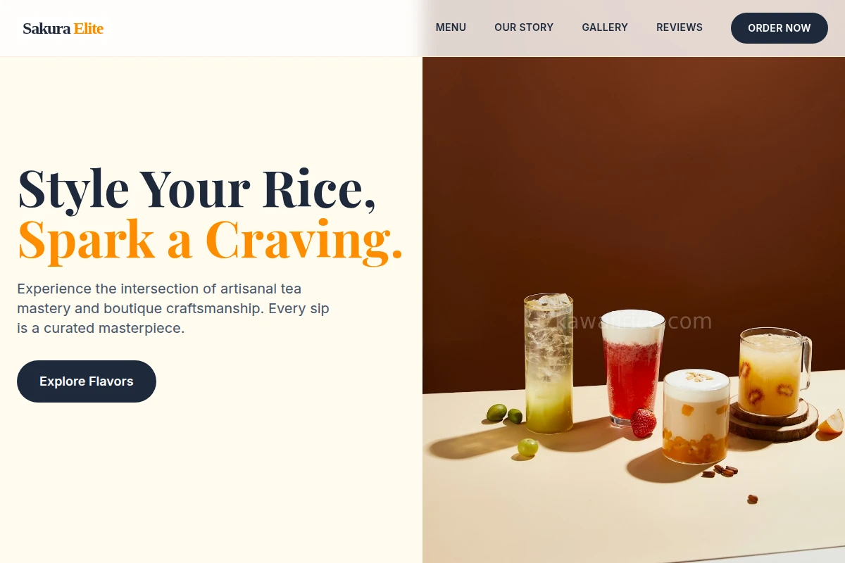 Boutique Boba Shop