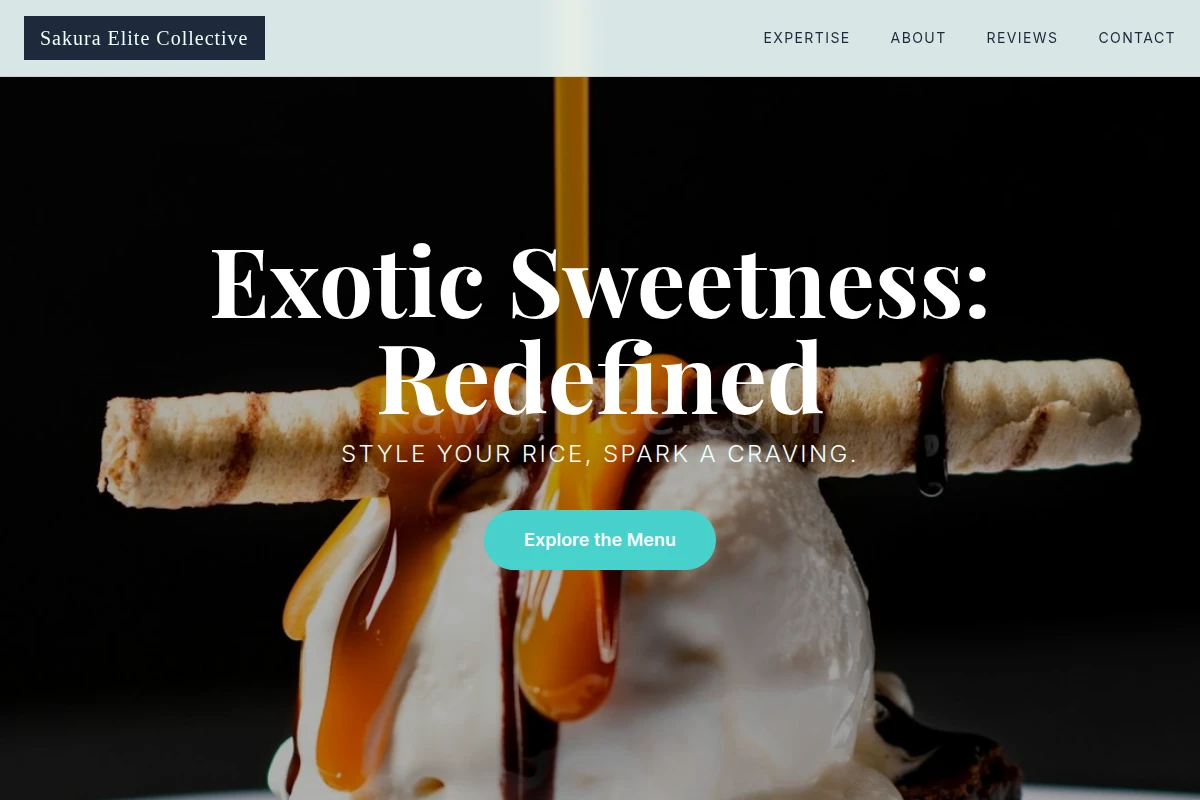 Lychee Dessert