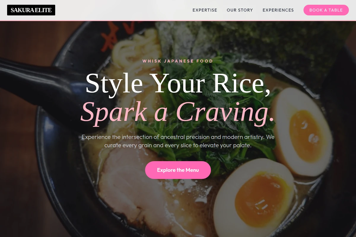 Whisk Japanese Food