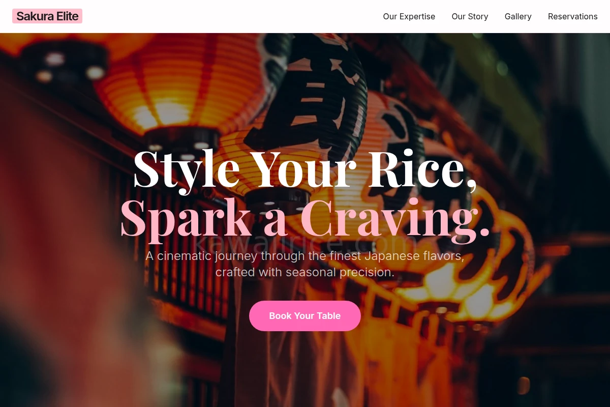 Lychee Japanese Food