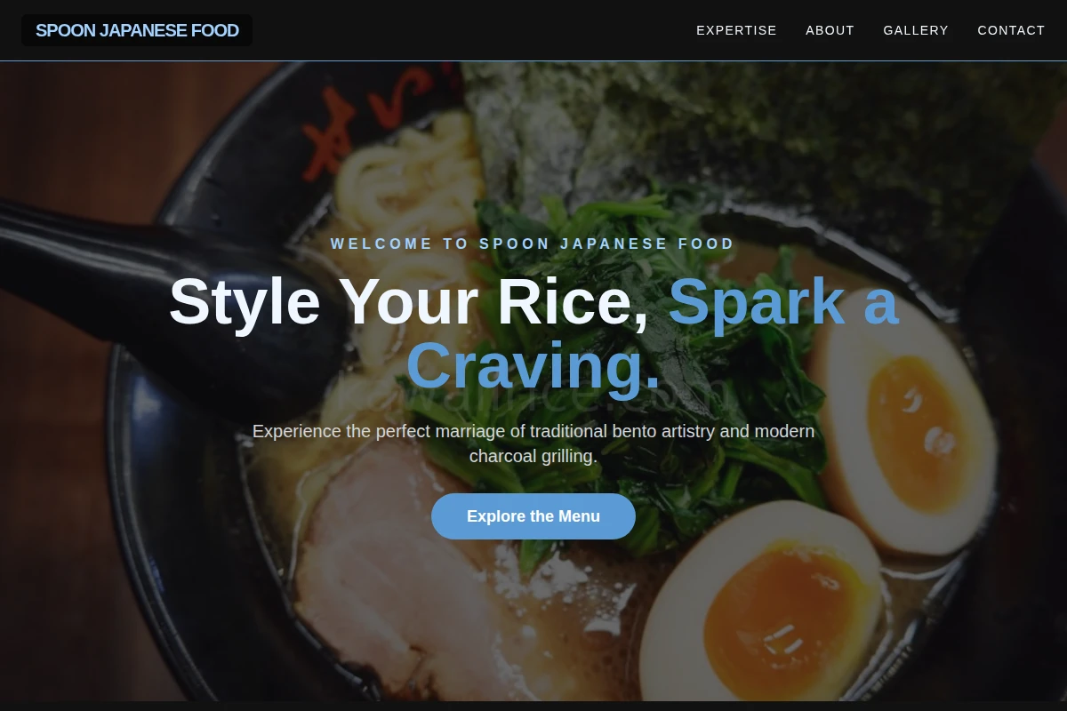 Spoon Japanese Food
