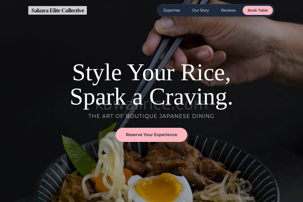 Boutique Japanese Food