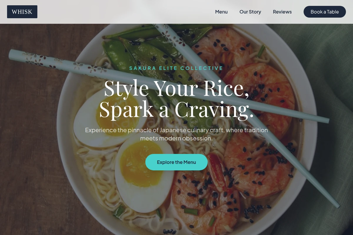 Whisk Japanese Food